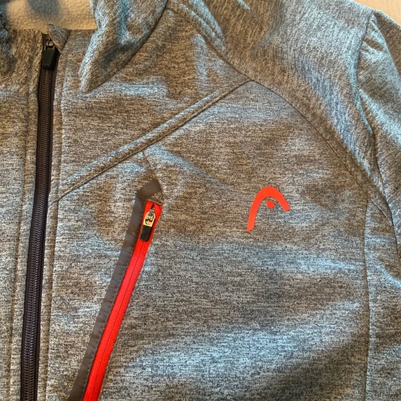 Head Men’s XL Gray Zip-up Sweatjacket. Great condition! - Picture 4 of 4